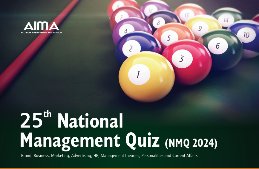 AIMA’s National Management Quiz 2024 – The Silver Jubilee Edition