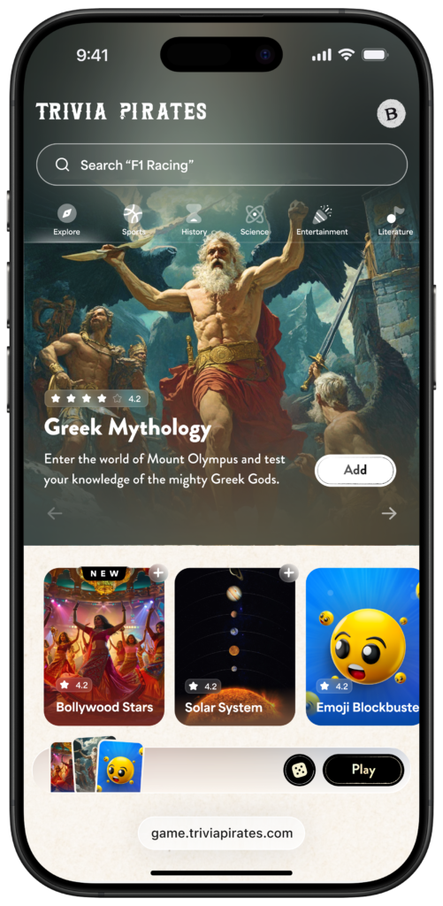 Trivia Pirates Webapp